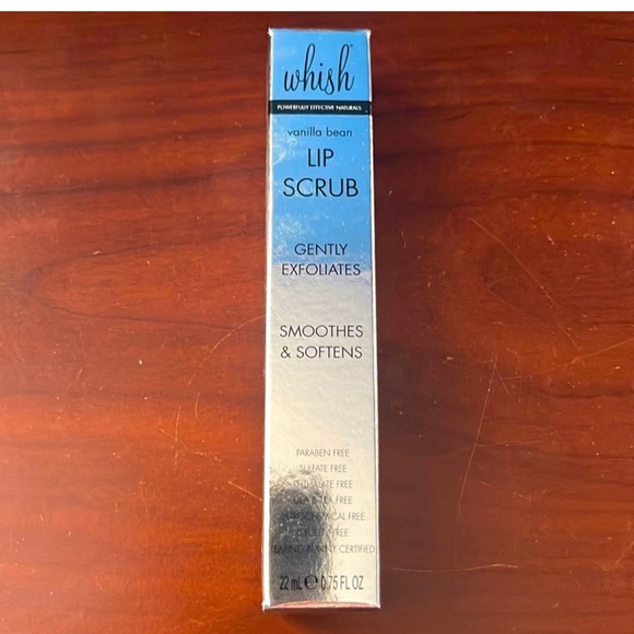 Renowned brand WHISH Vanilla Bean Lip Scrub NIB sealed - Picture 2 of 7